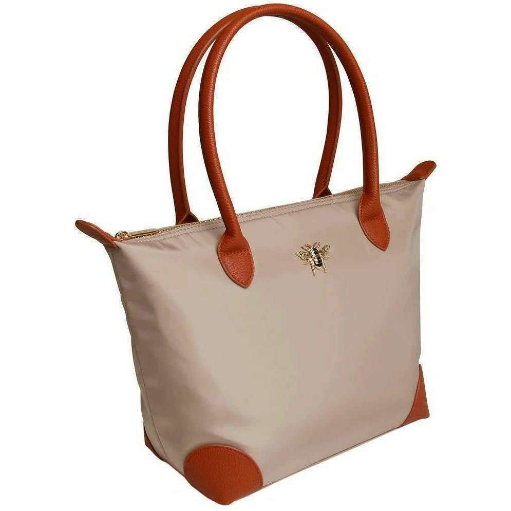 Alice Wheeler London Shoreditch Large Tote Bag - Stone Beige