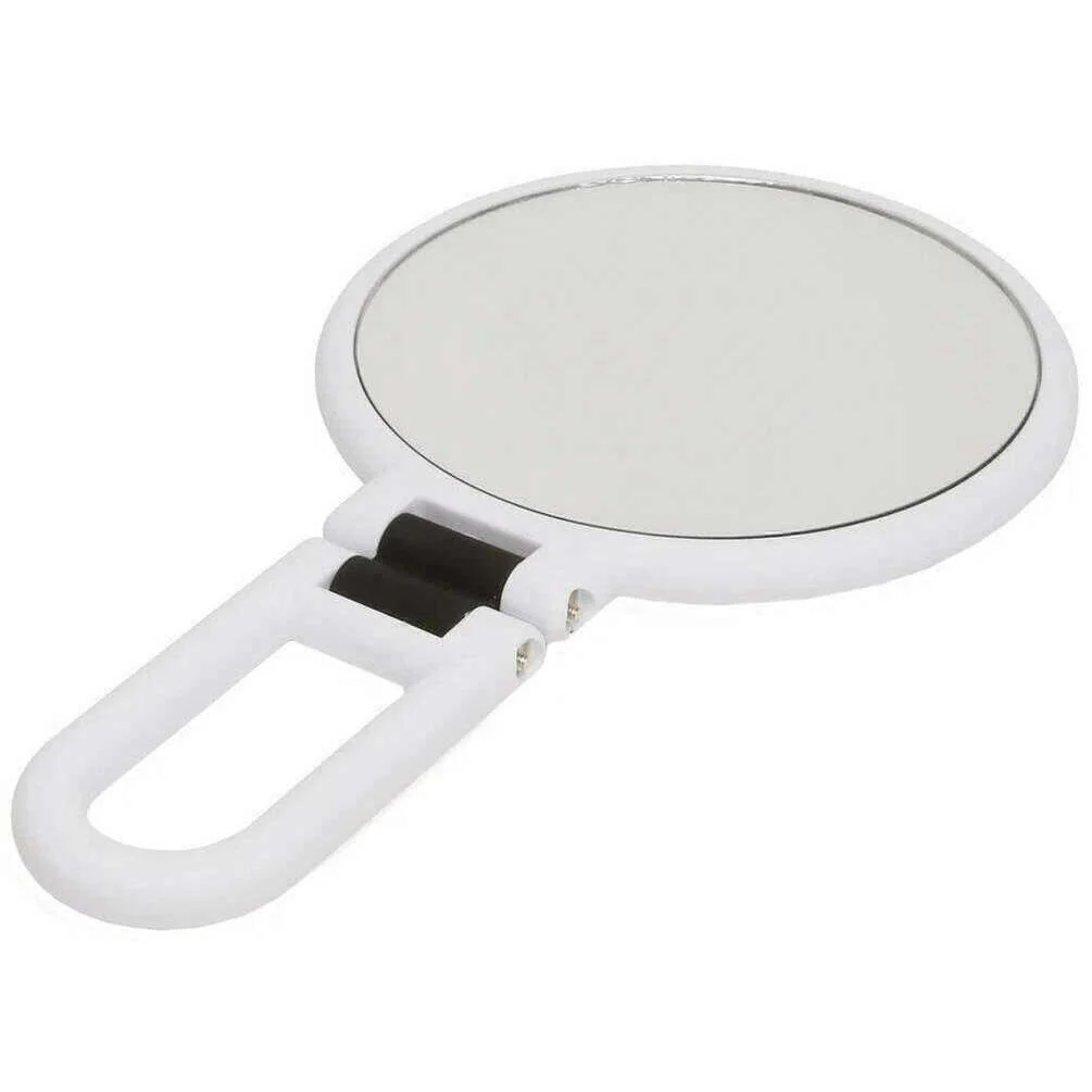 Alice Wheeler London Soft Touch Hand Mirror - White - Image 3