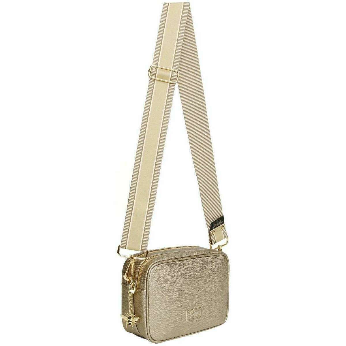 Alice Wheeler London Soho Camera Crossbody Bag - Bronze - Image 3