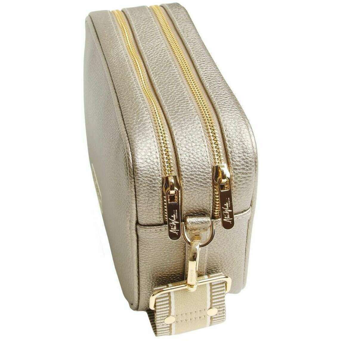 Alice Wheeler London Soho Camera Crossbody Bag - Bronze - Image 4