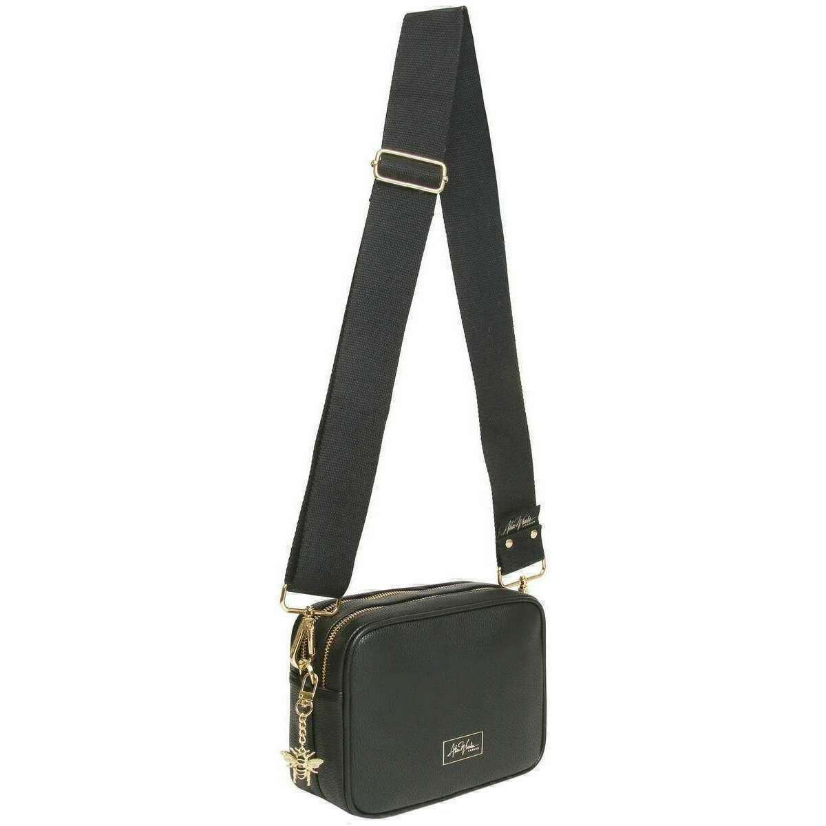 Alice Wheeler London Soho Camera Crossbody Bag - Leopard/Black - Image 3
