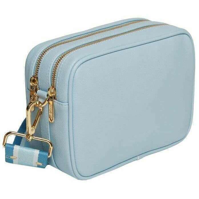 Alice Wheeler London Soho Camera Crossbody Bag - Pastel Blue - Image 3