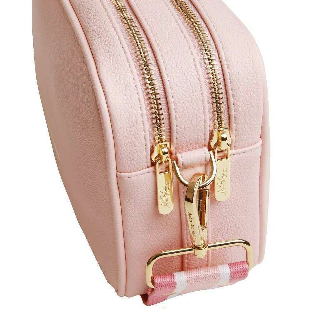 Alice Wheeler London Soho Camera Crossbody Bag - Pastel Pink - Image 4