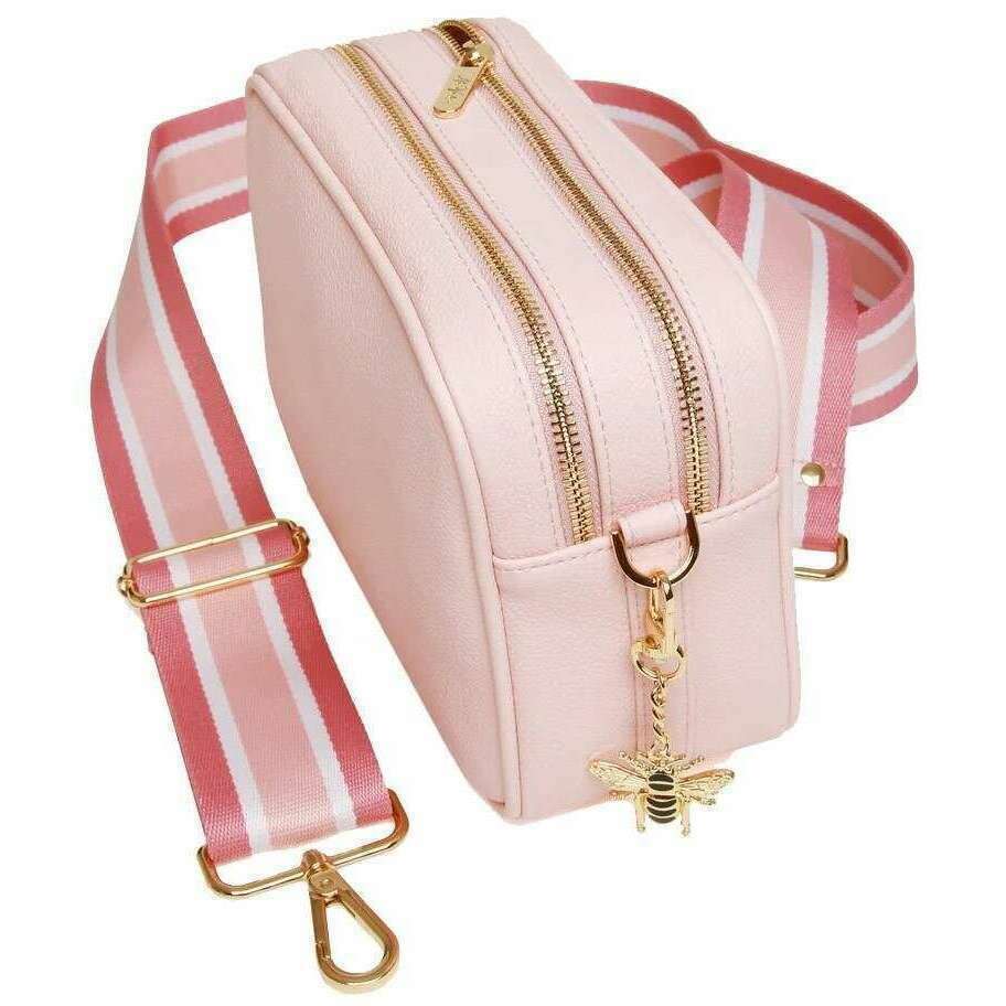 Alice Wheeler London Soho Camera Crossbody Bag - Pastel Pink - Image 5