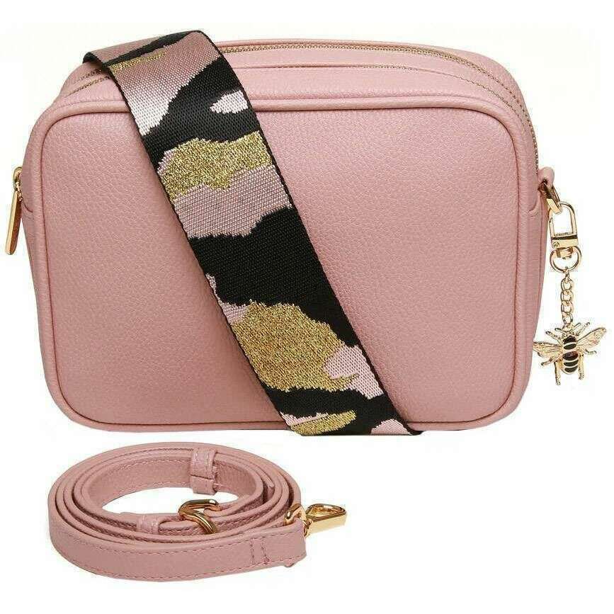 Alice Wheeler London Soho Camera Crossbody Bag - Pink