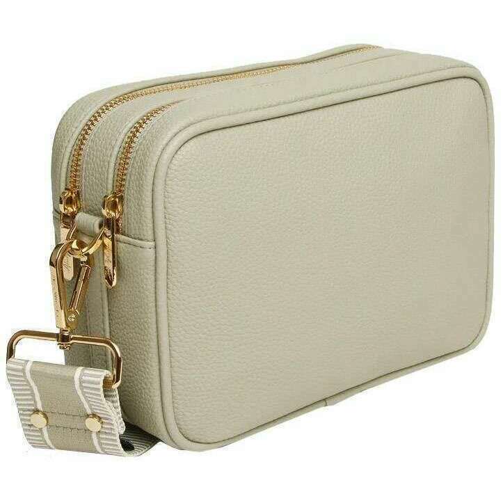 Alice Wheeler London Soho Camera Crossbody Bag - Pistachio Green - Image 3