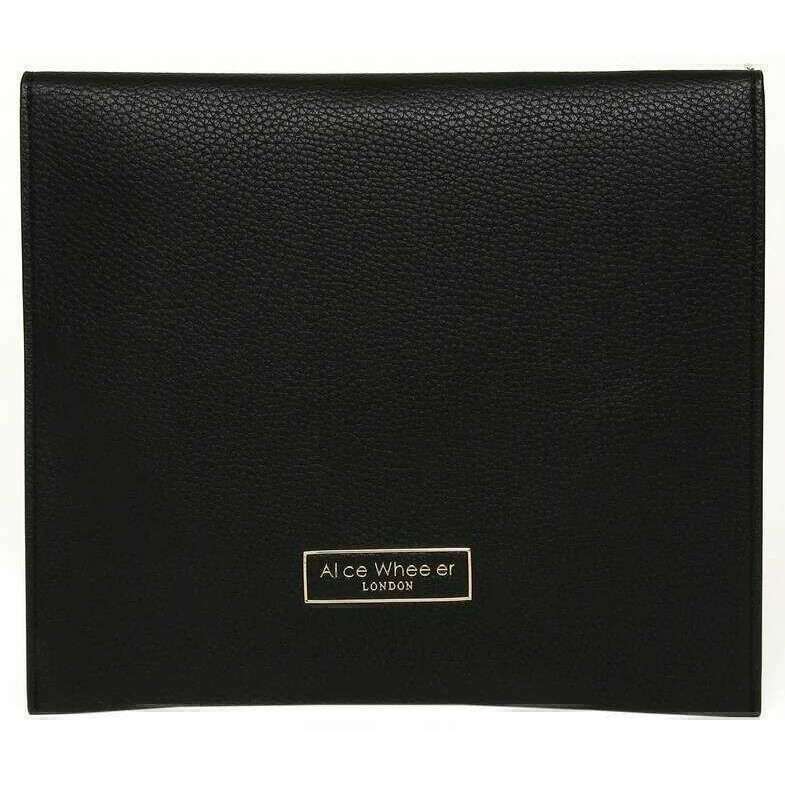 Alice Wheeler London Travel Mirror and Case - Black - Image 3