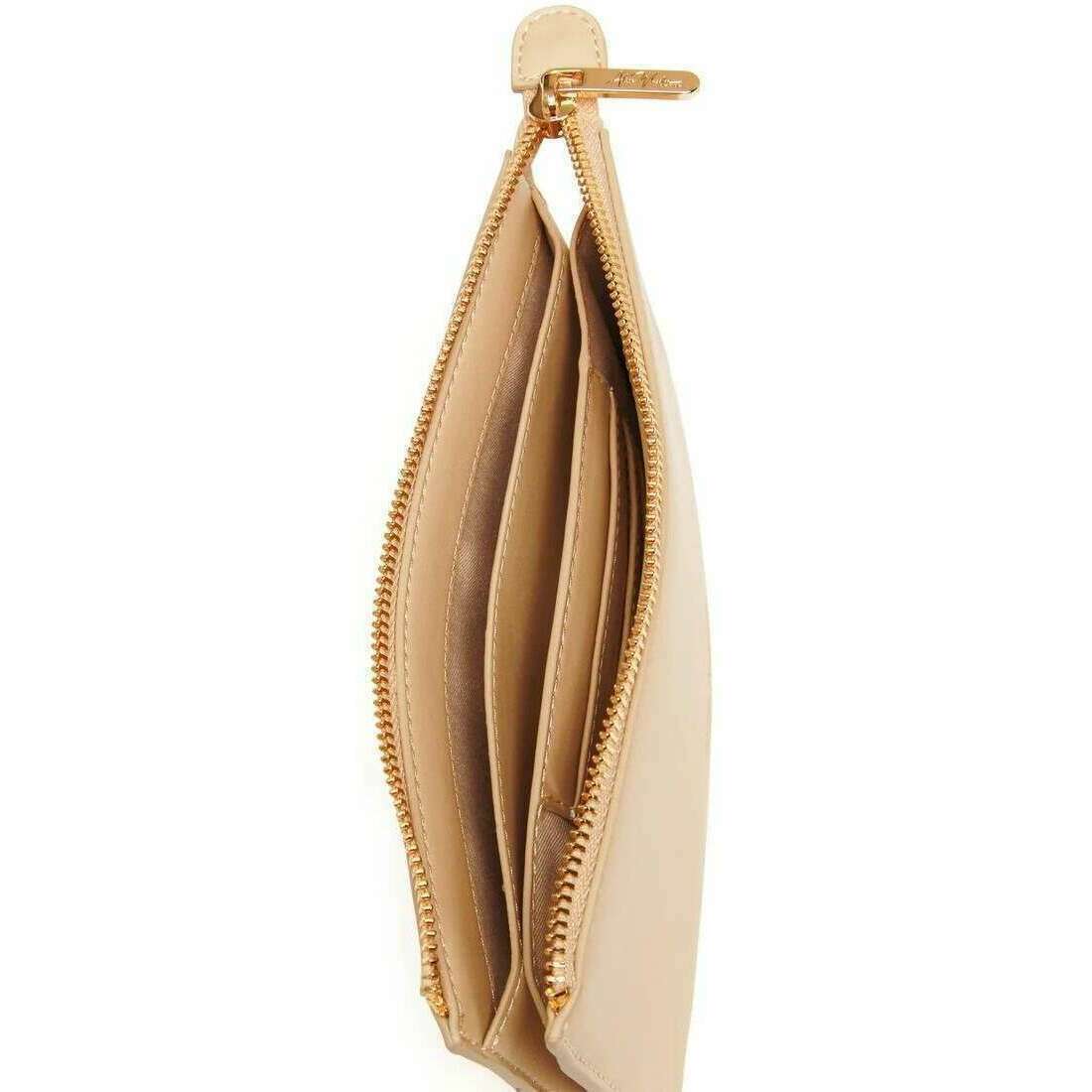 Alice Wheeler London Valencia Double Purse - Sand Beige - Image 2