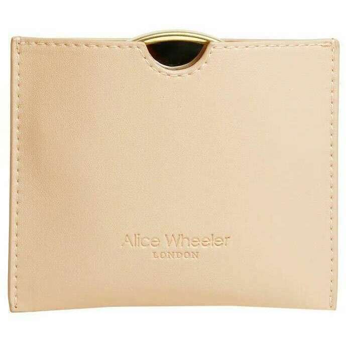Alice Wheeler London Venice Mirror and Pouch - Sand Cream - Image 2