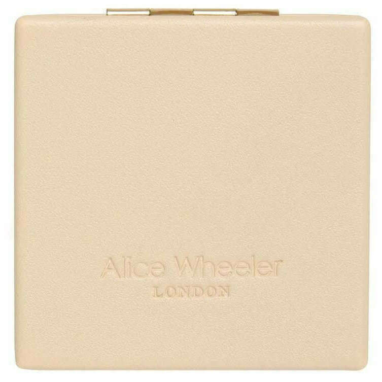 Alice Wheeler London Vienna Mirror Compact - Sand Beige