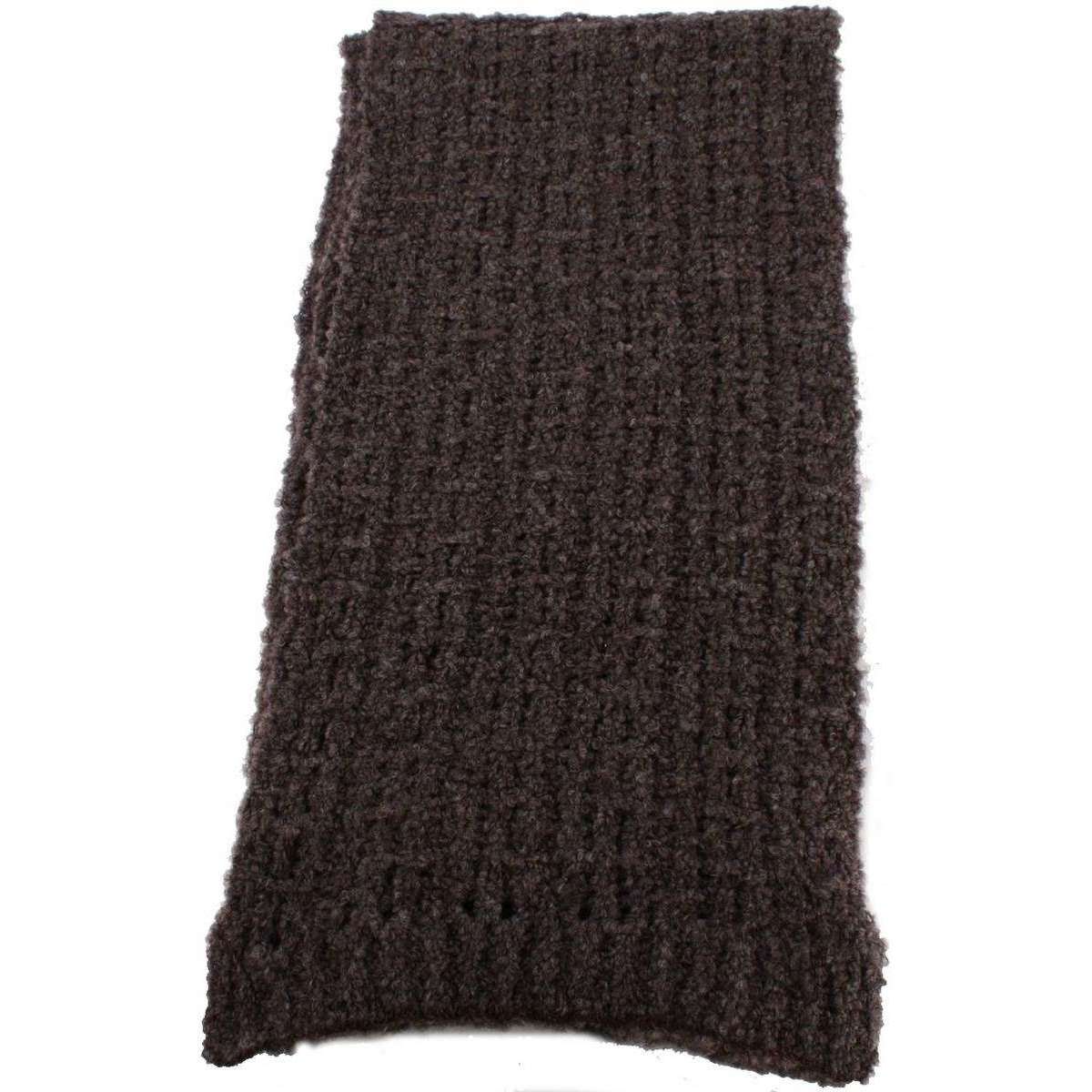 Bassin and Brown Gibson Plain Texture Scarf - Brown - Image 3