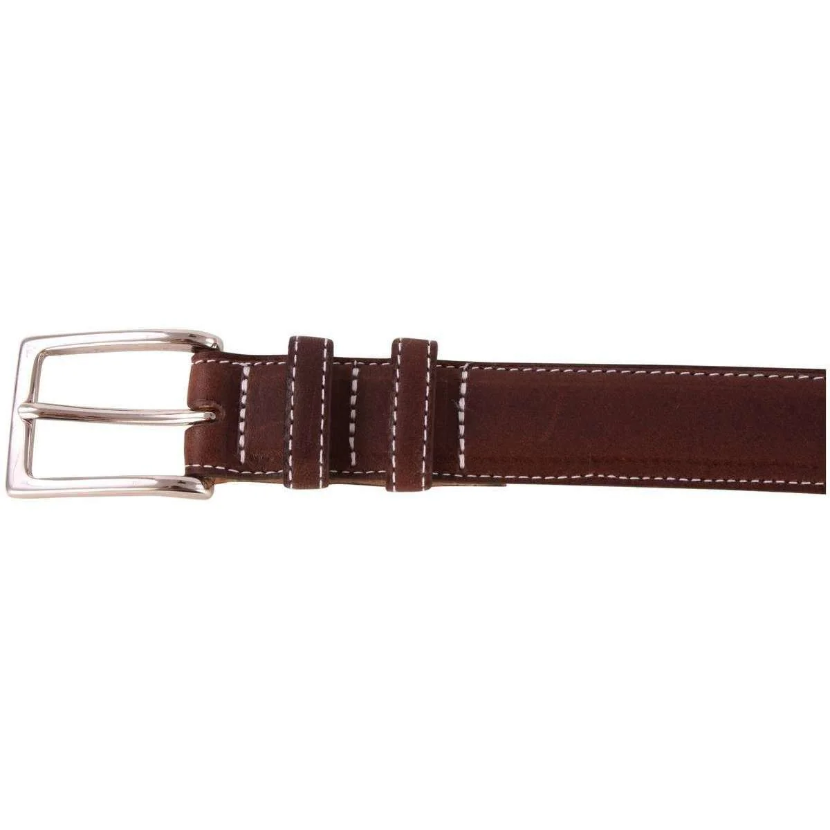 Bassin and Brown Leather Belt - Brown - Image 3