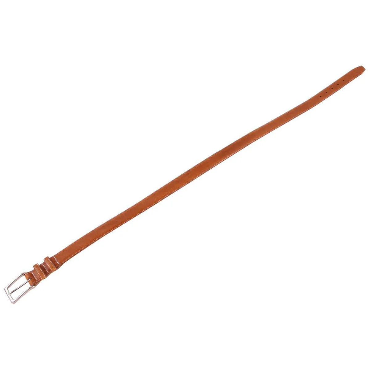 Bassin and Brown Leather Belt - Tan - Image 5