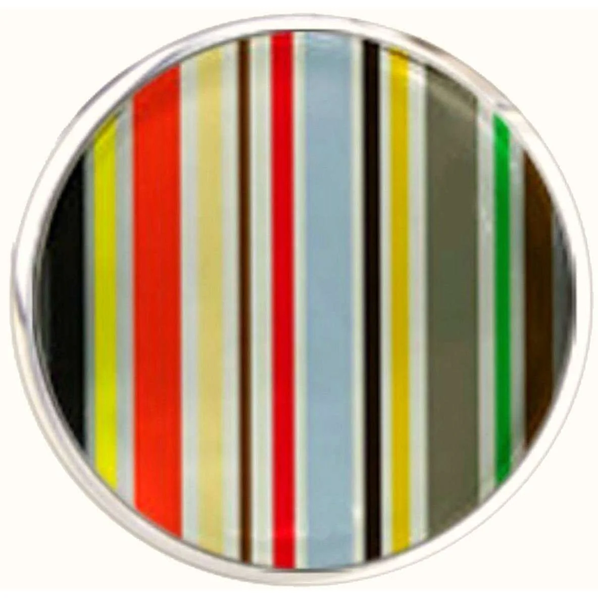 Bassin and Brown Stripe Cufflinks - Multi-colour - Image 4