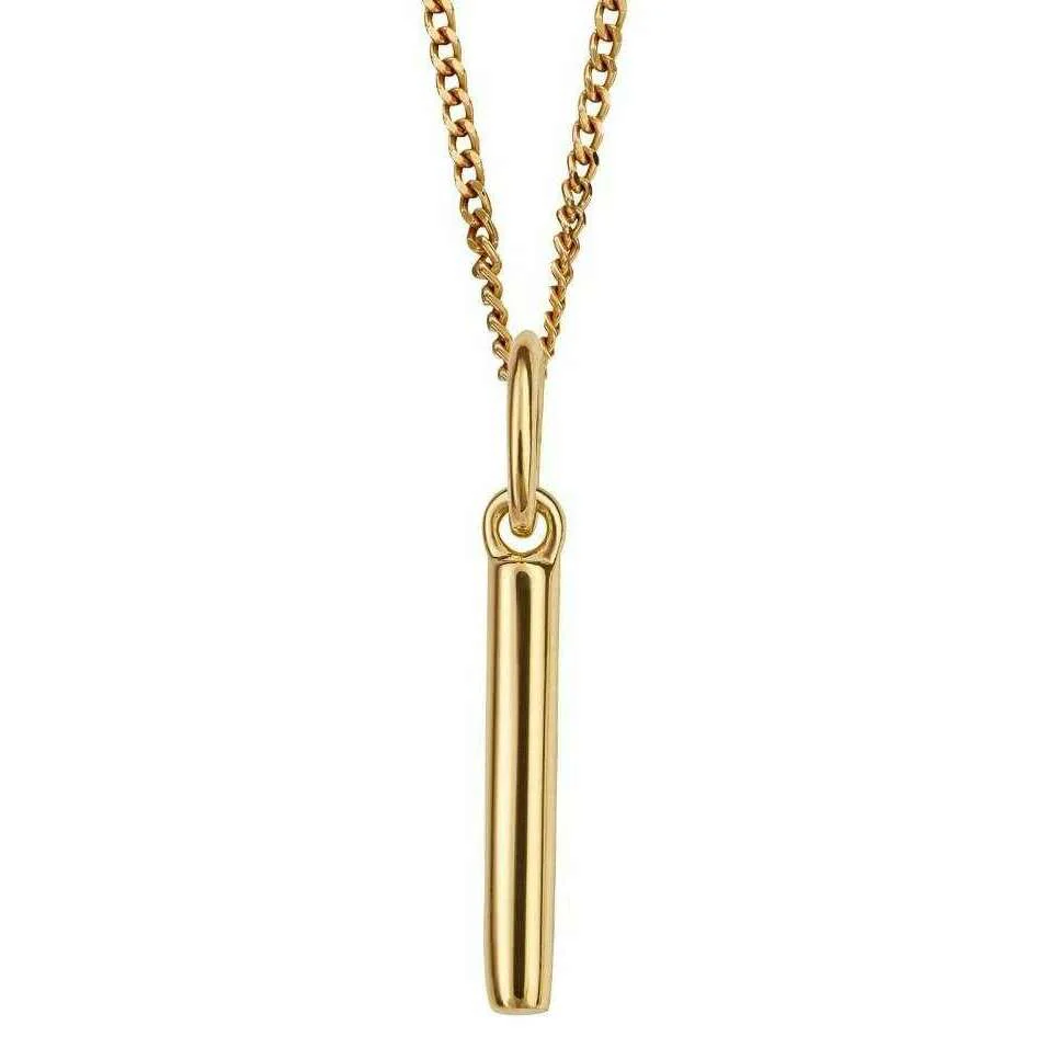 Beginnings I Initial Pendant - Gold