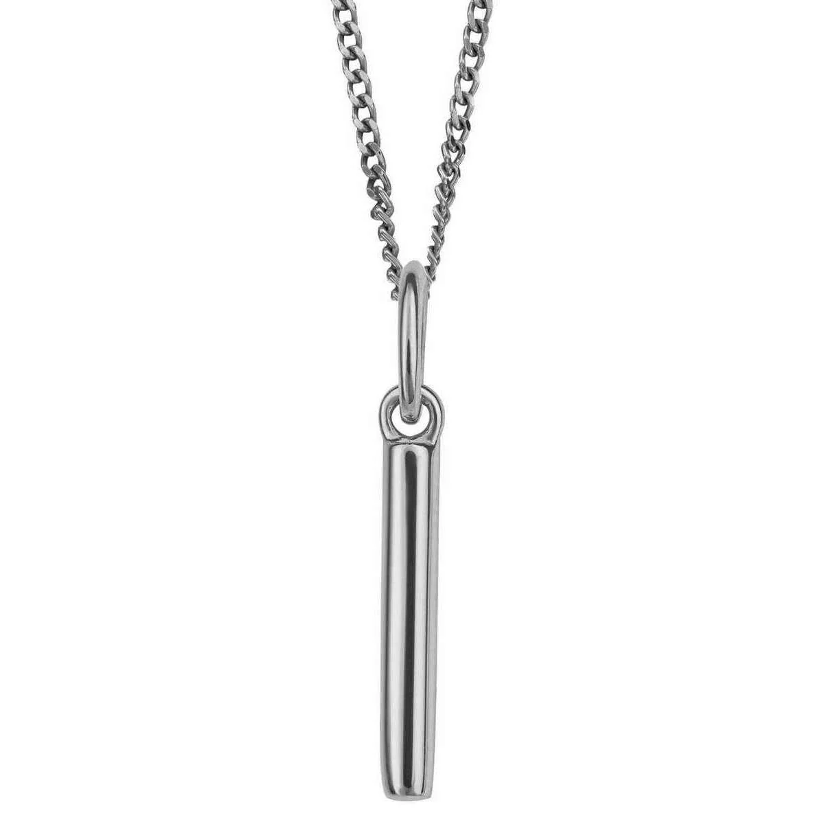 Beginnings I Initial Pendant - Silver