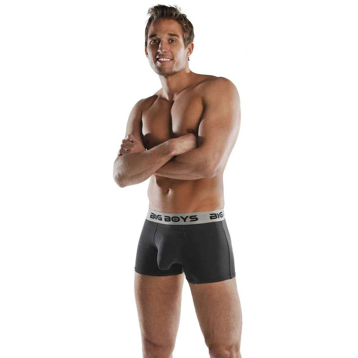 Big Boys Boxer Briefs - Black - Image 3
