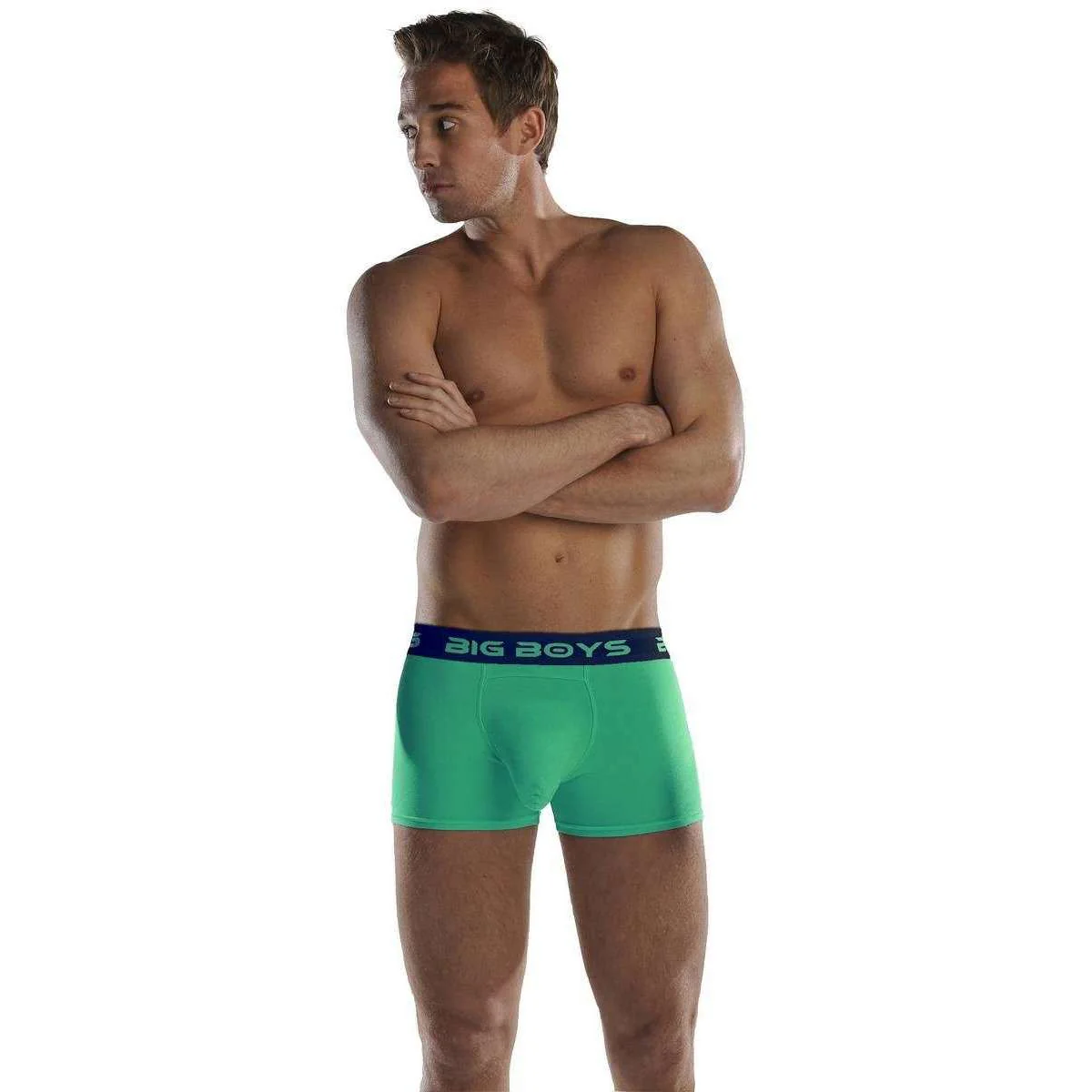 Big Boys Boxer Briefs - Green - Image 3