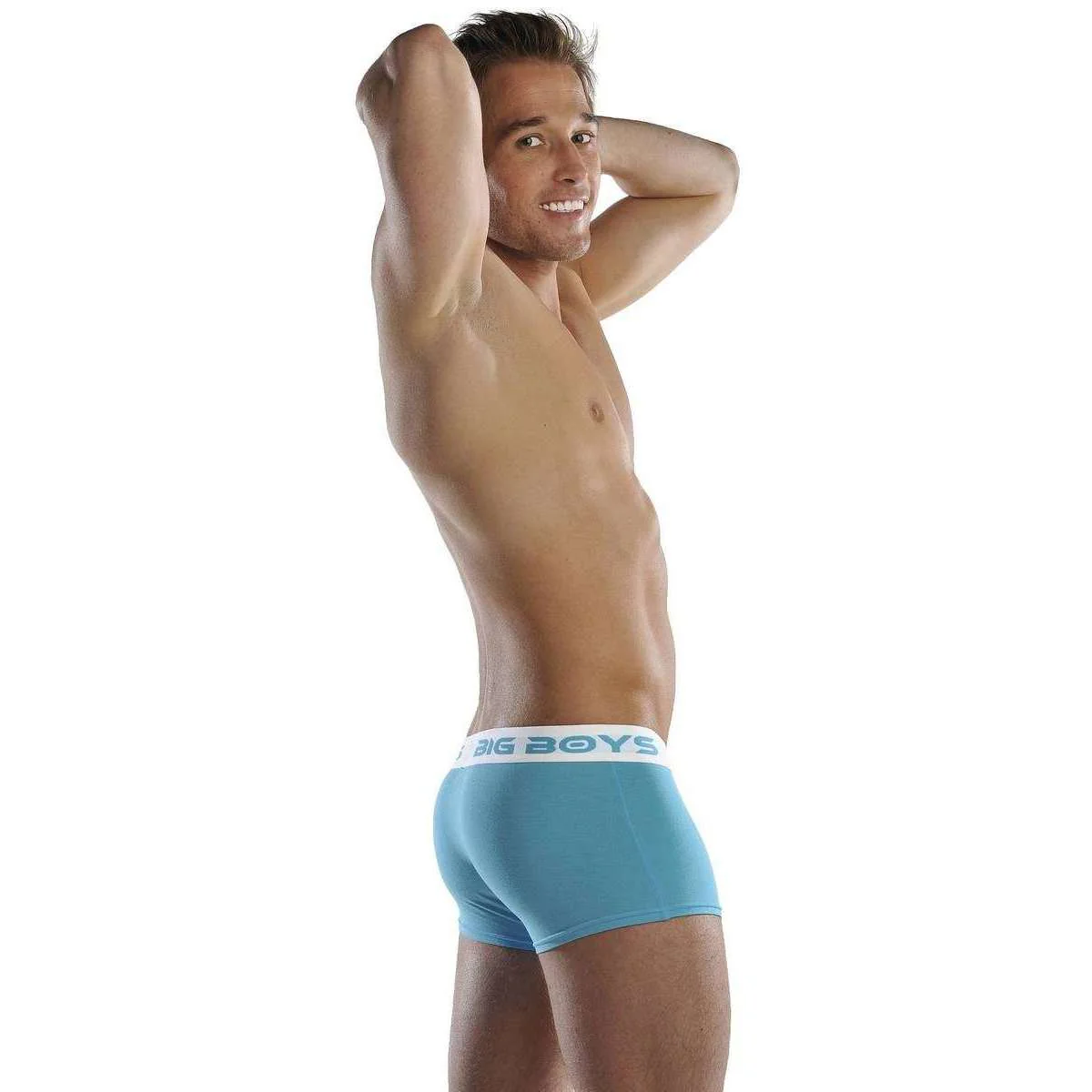Big Boys Low Rise Briefs - Cyan Blue - Image 4