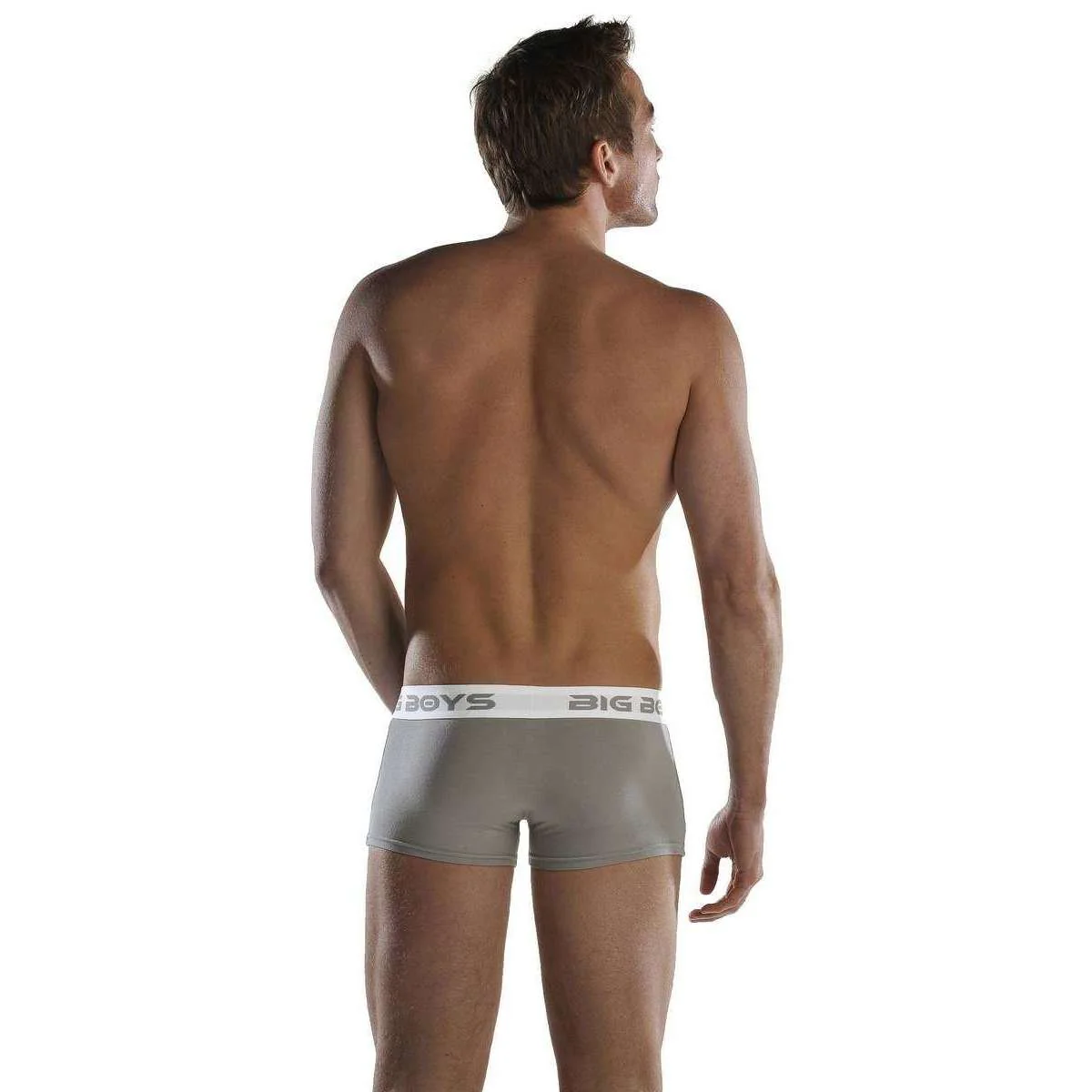 Big Boys Low Rise Briefs - Steel Grey - Image 4