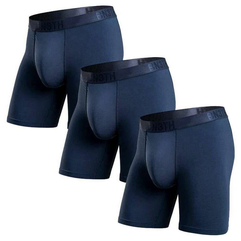 BN3TH Classic Icon 3 Pack Boxer Briefs - Navy