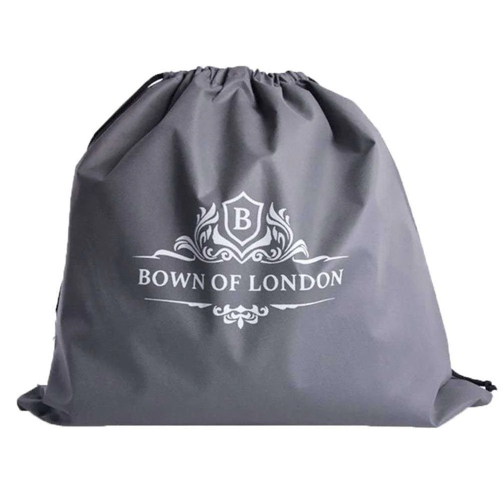 Bown of London Mayfair Long Velvet Smoking Jacket - Navy - Image 3