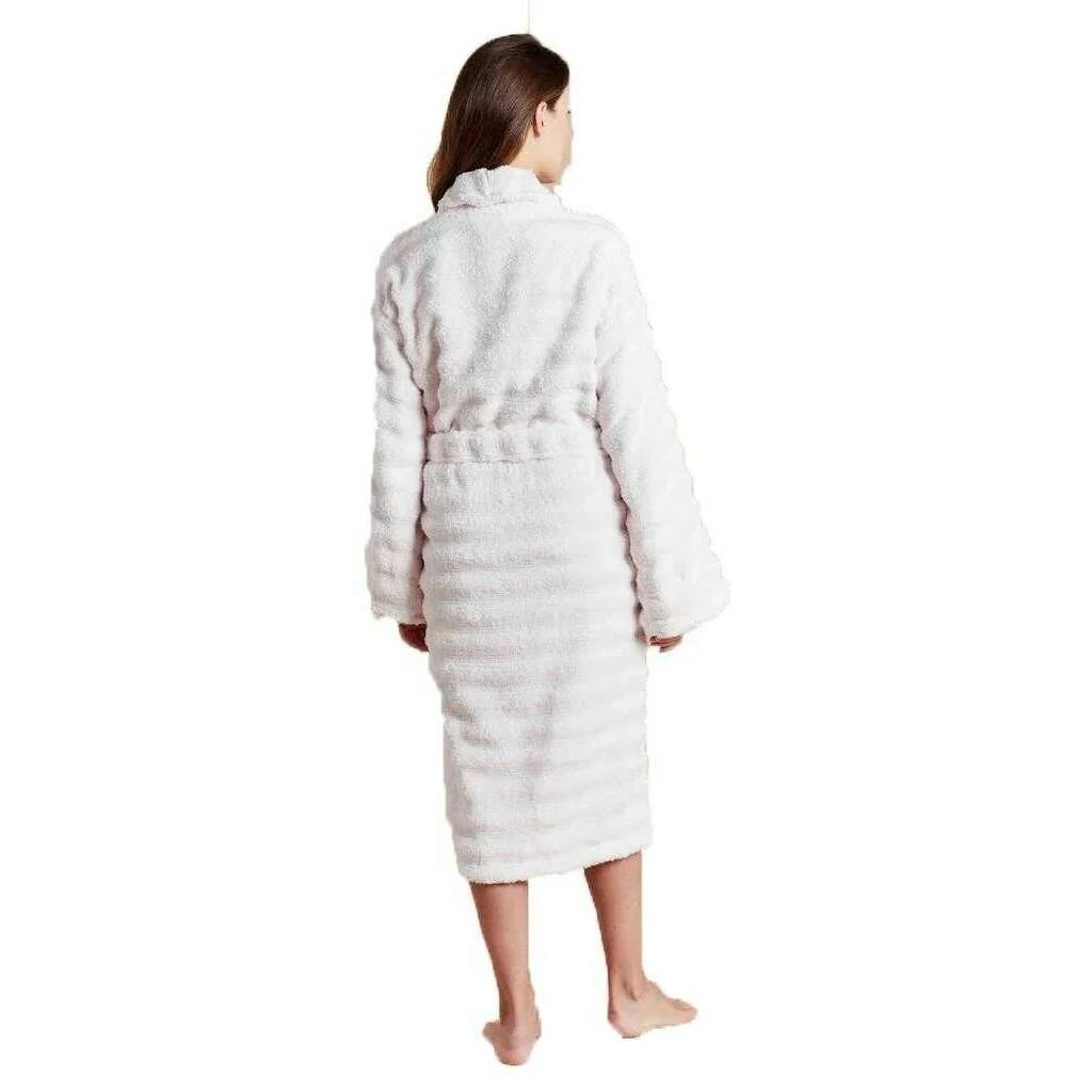 Bown of London Oceania Towelling Dressing Gown - Pale Pink - Image 5