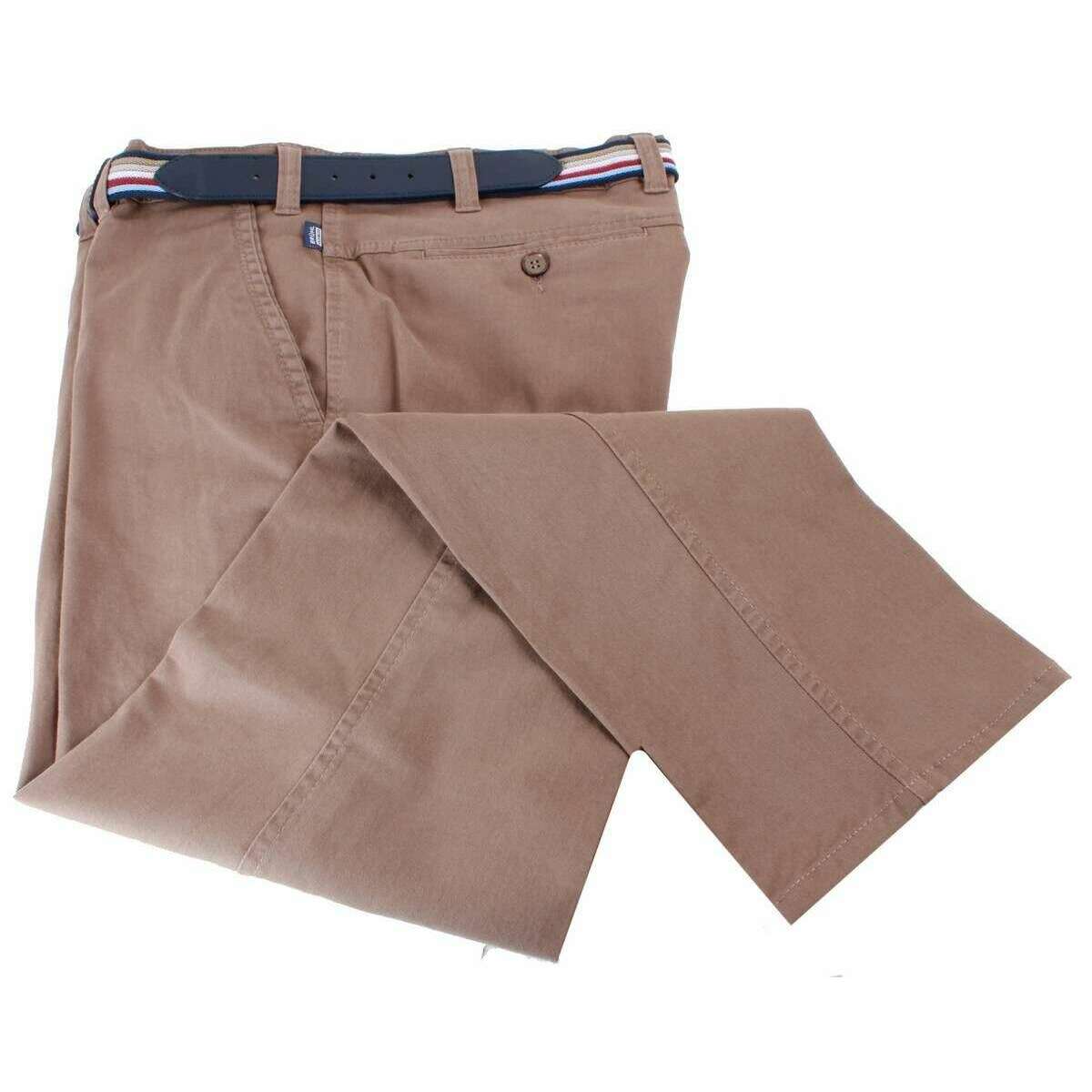 BRUHL Catania B Four Seasons Smart Casual Chinos - Putty Beige - Image 3