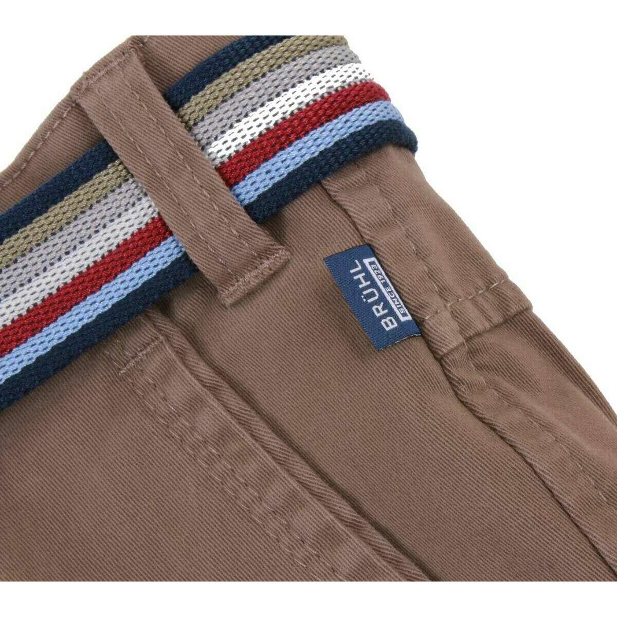 BRUHL Catania B Four Seasons Smart Casual Chinos - Putty Beige - Image 6