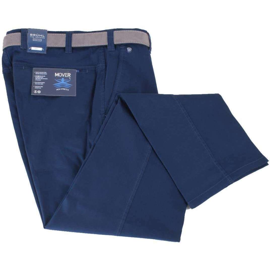 BRUHL Catania B Mover Chinos - Blue - Image 3