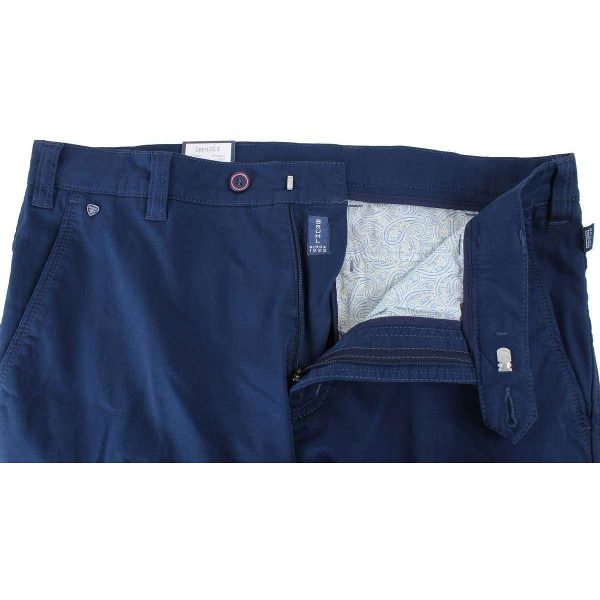 BRUHL Catania B Mover Chinos - Blue - Image 4