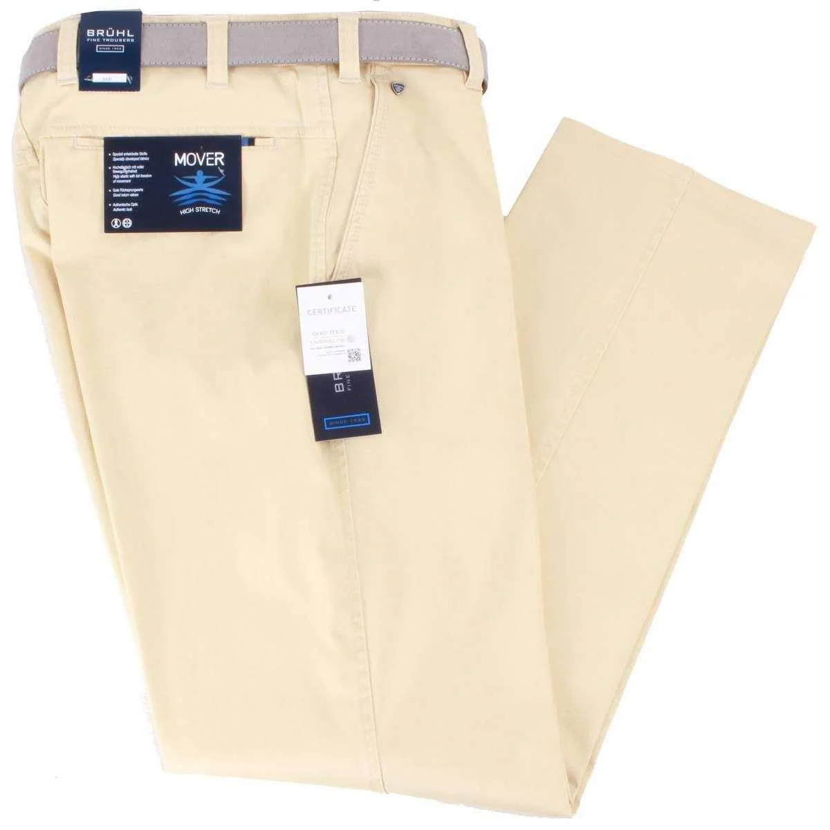 BRUHL Catania B Mover Chinos - Maize Yellow - Image 2