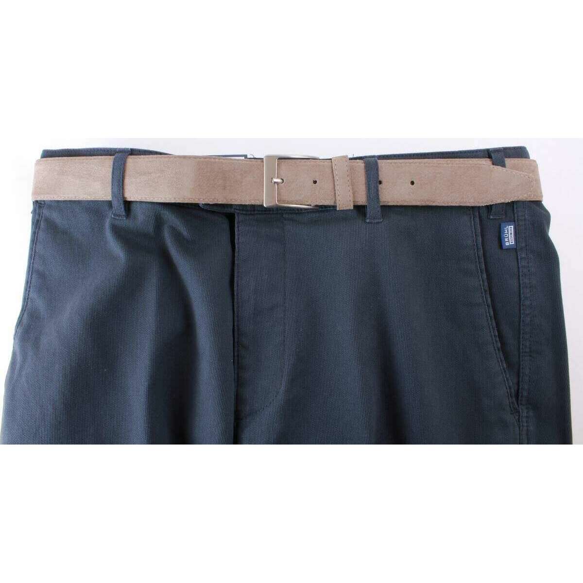 BRUHL Montana Casual Trousers - Dark Blue - Image 4