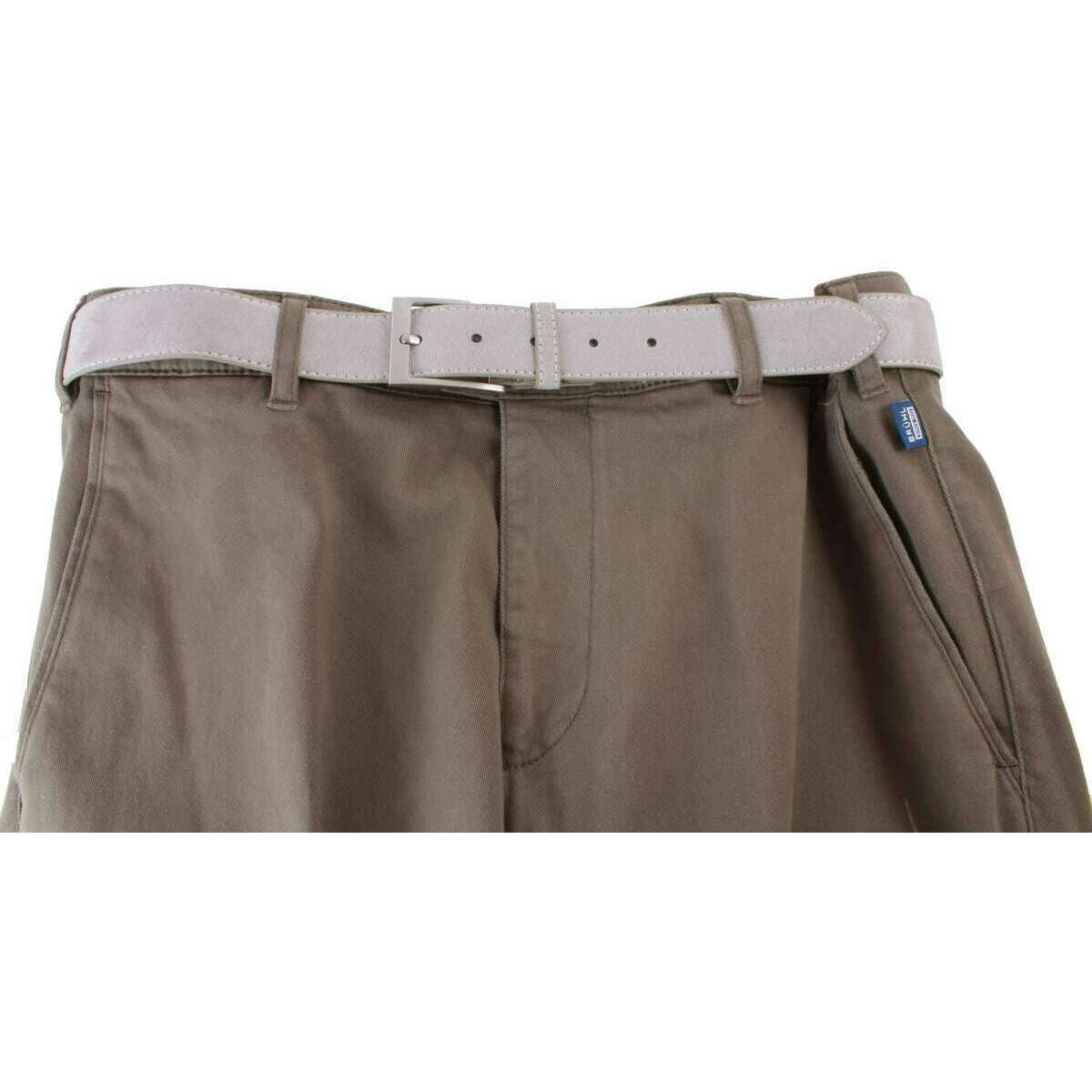 BRUHL Parma B Mover High Stretch Chinos - Beige - Image 4