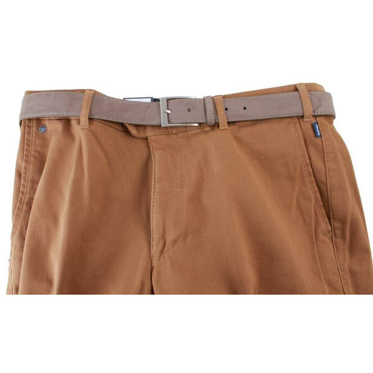BRUHL Parma B Mover High Stretch Chinos - Sand Beige - Image 5