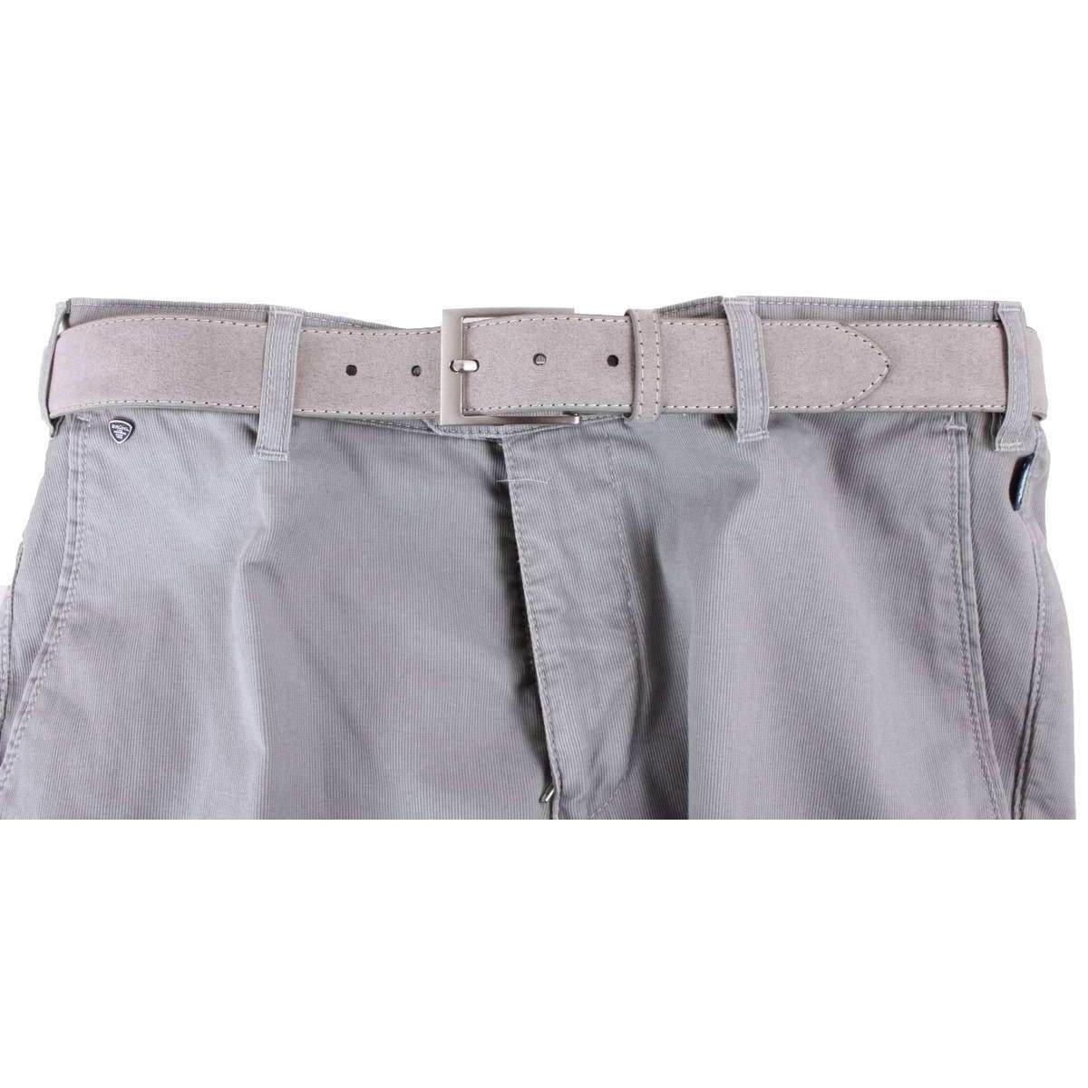 BRUHL Parma B Textured Cotton Chinos - Grey - Image 5