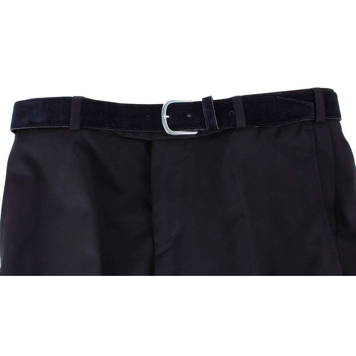 BRUHL Robert Classic Wool Mix Smart Trousers - Marine Navy - Image 5