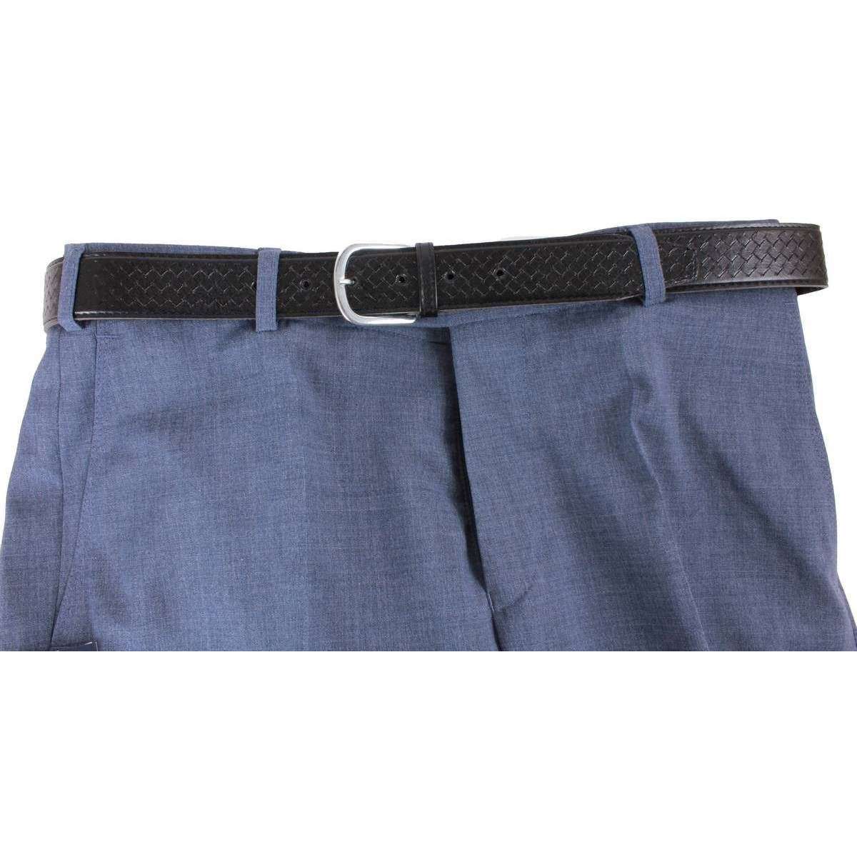 BRUHL Robert Lightweight Wool Mix Smart Trousers - Blue - Image 5