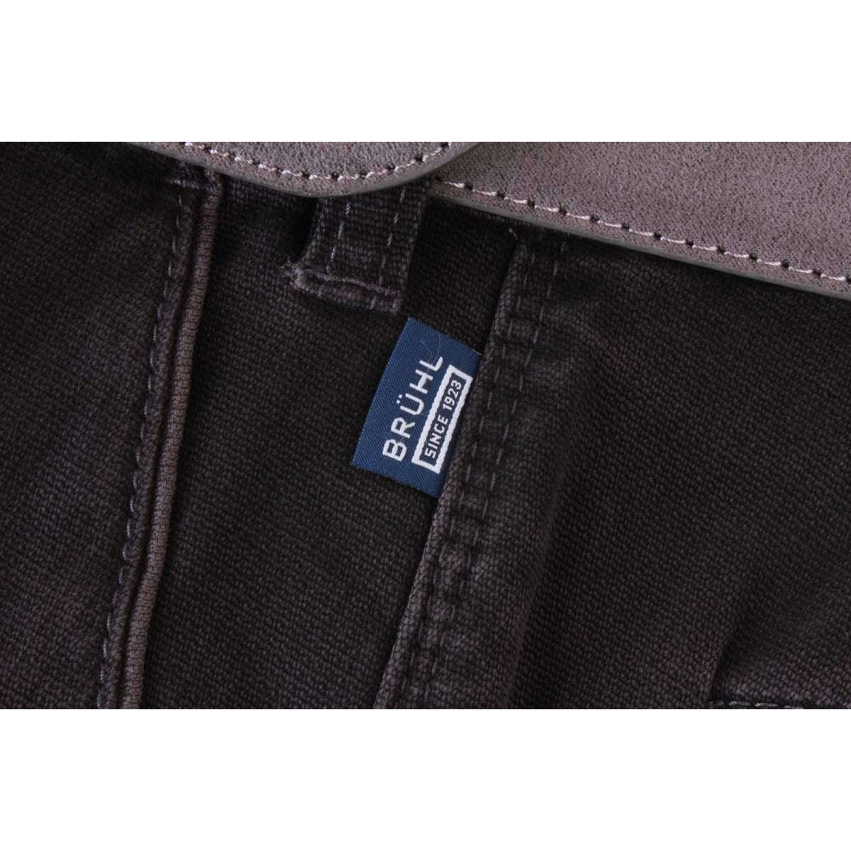 BRUHL Venice B Turn Autumn Weight Chinos - Anthracite Grey - Image 7