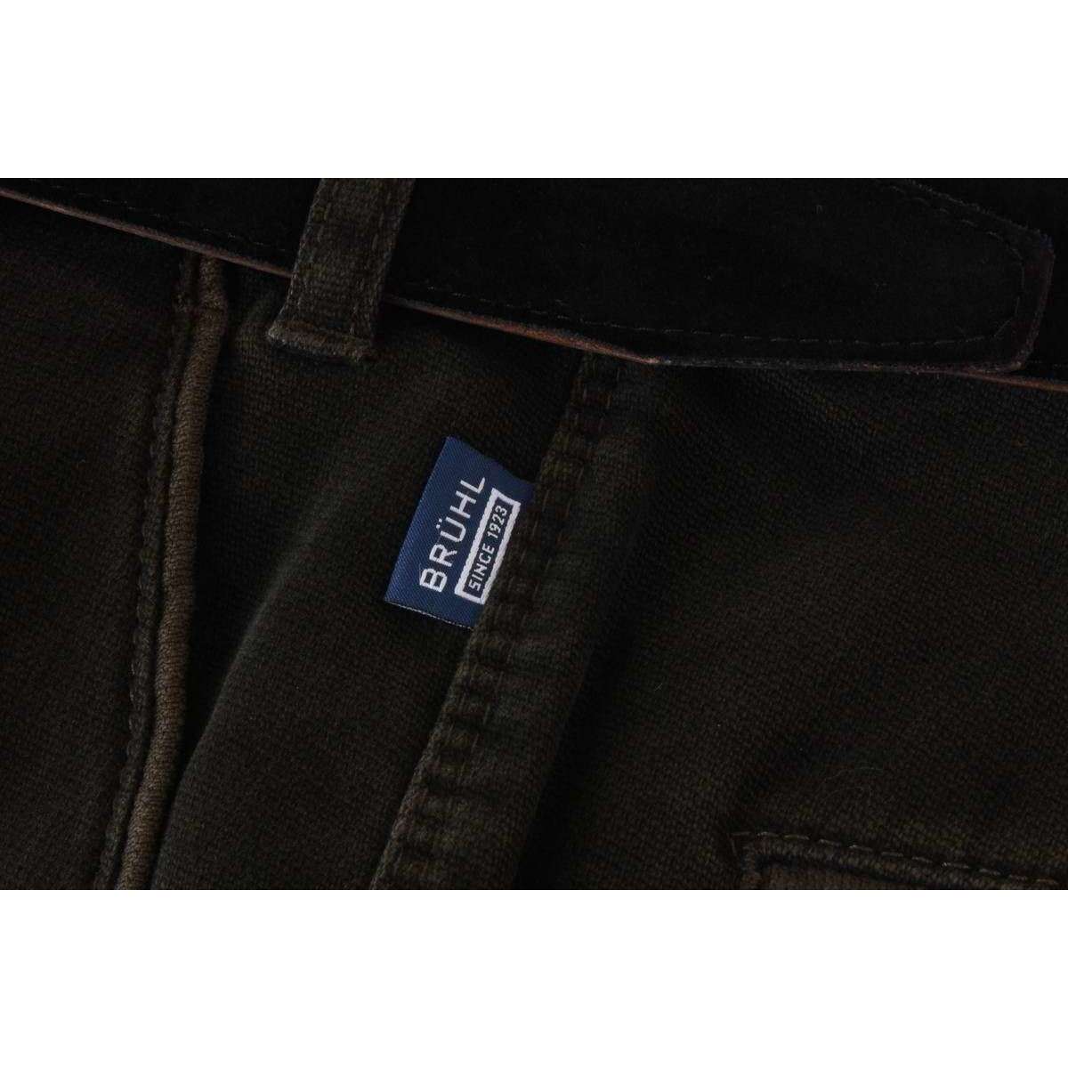 BRUHL Venice B Turn Autumn Weight Chinos - Khaki - Image 7
