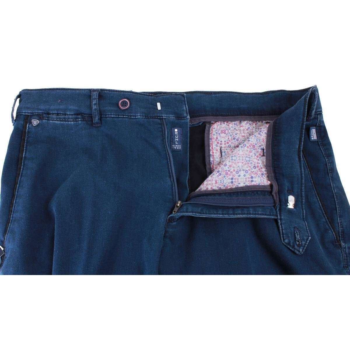 BRUHL Venice B Turn DO Lightweight Jeans - Dirty Blue - Image 5