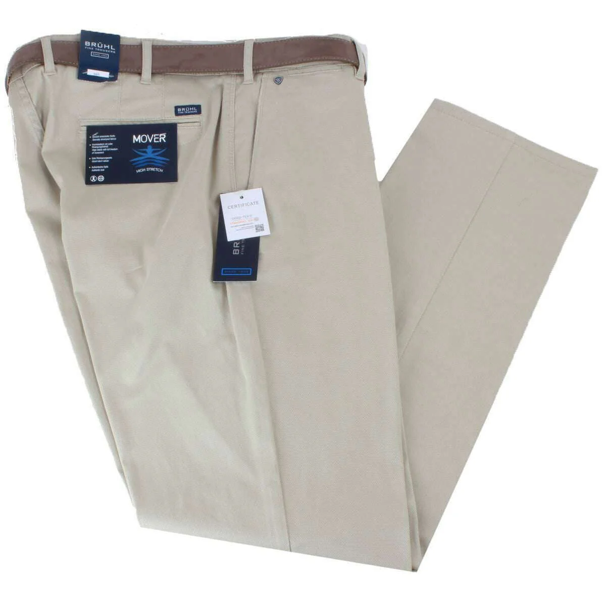 BRUHL Venice B Turn DO Mover High Stretch Chinos - Beige - Image 2