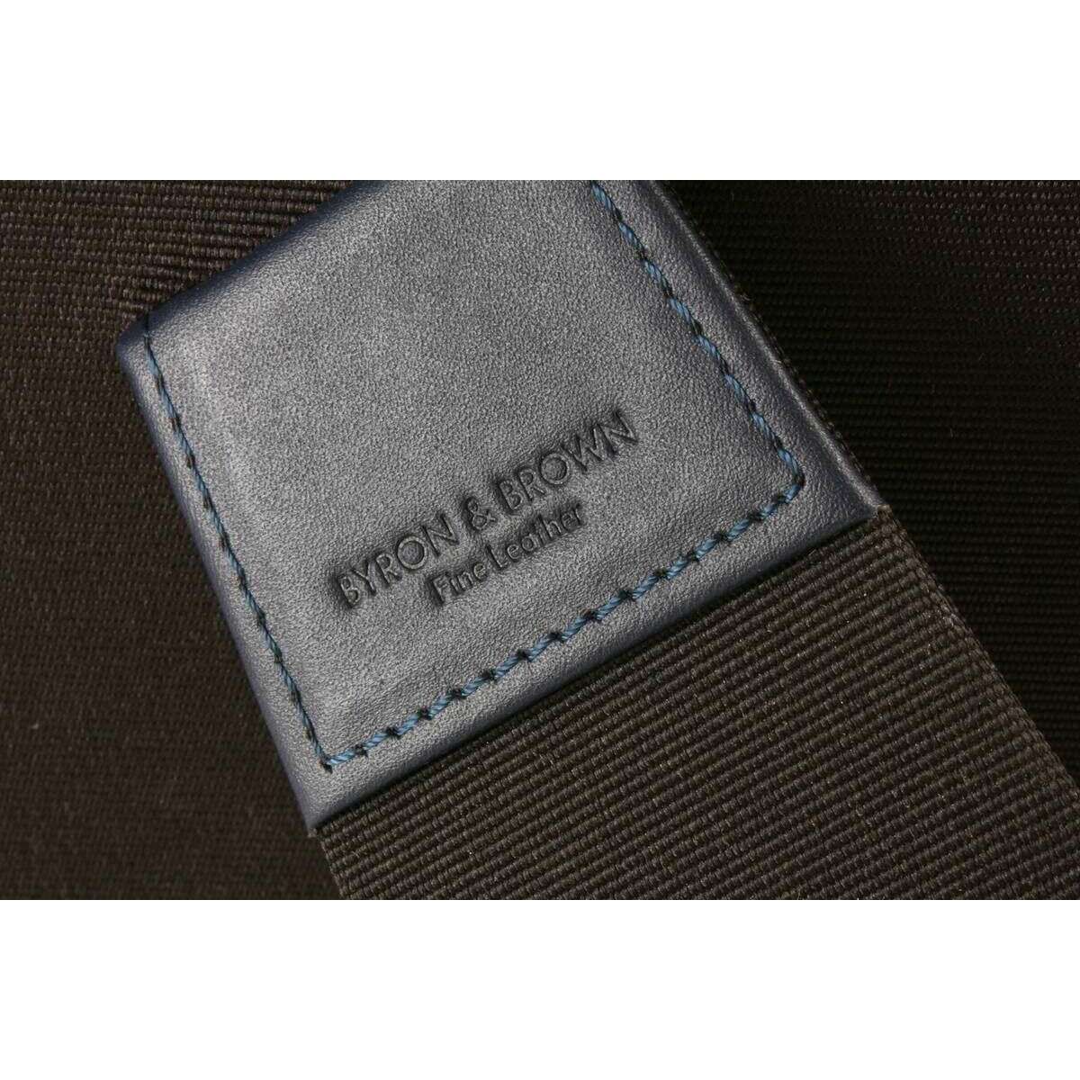 Byron and Brown Slim Classic Nappa Leather 6 x 4 Photo Frame - Navy - Image 4