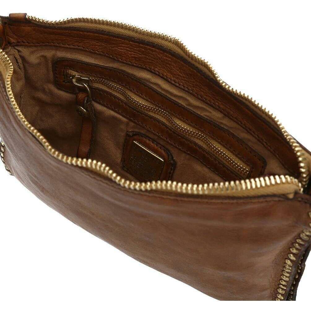 Campomaggi Kura Eva Crossbody Bag - Cognac Tan - Image 4