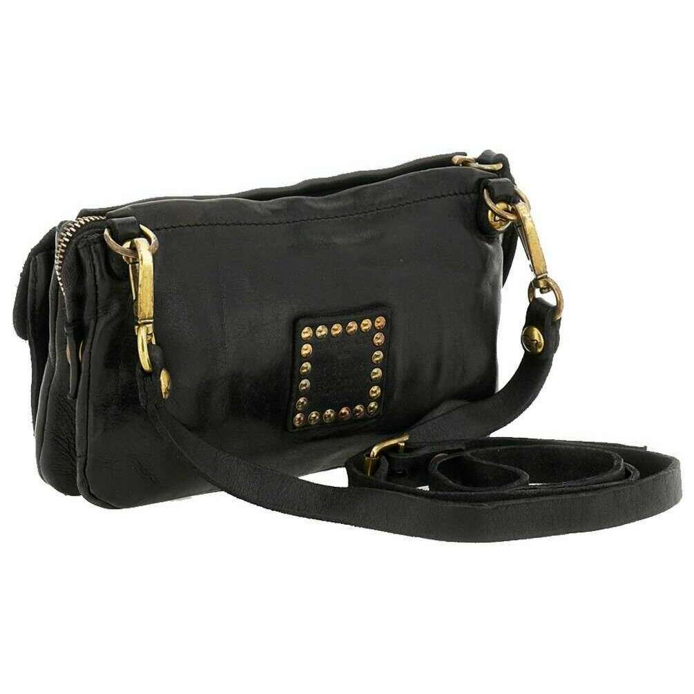 Campomaggi Kura Nives Crossbody Bag - Black - Image 3
