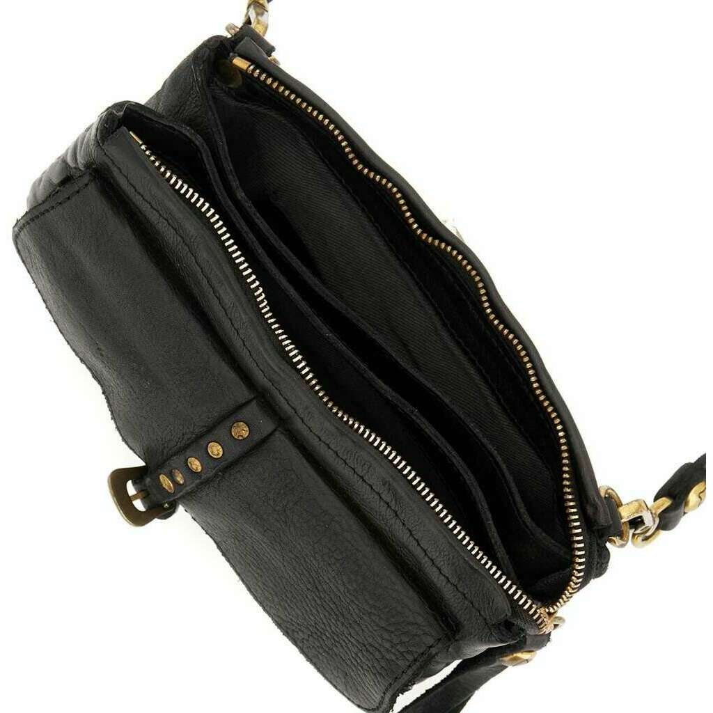 Campomaggi Kura Nives Crossbody Bag - Black - Image 4