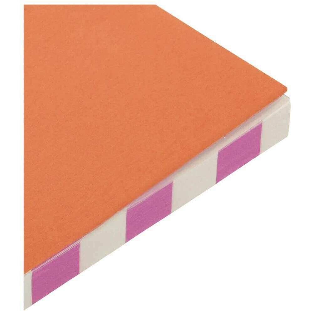 Caroline Gardner A6 Thin Softback Notebook - Orange - Image 4