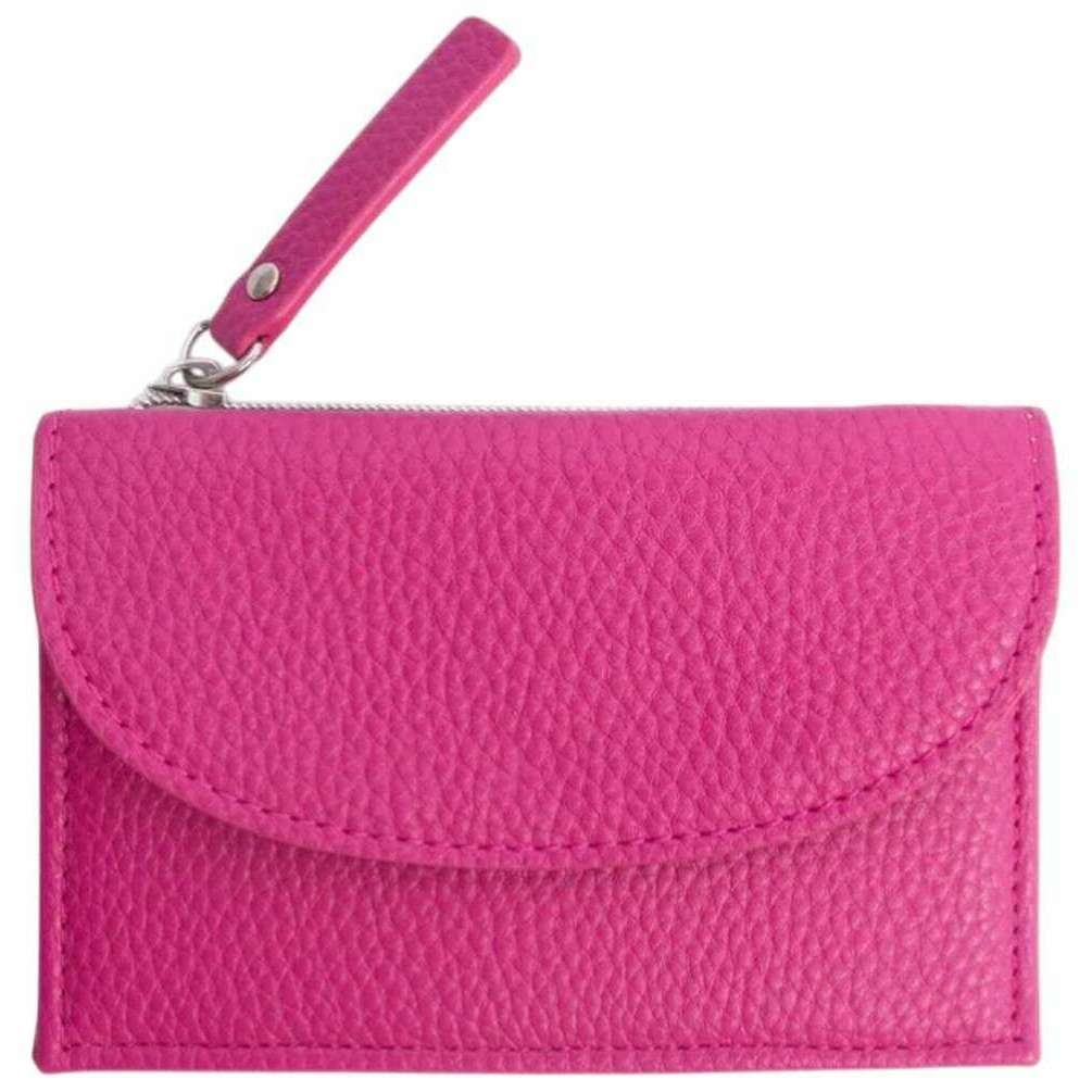 Caroline Gardner Card Holder Coin Purse - Bright Pink/Orange