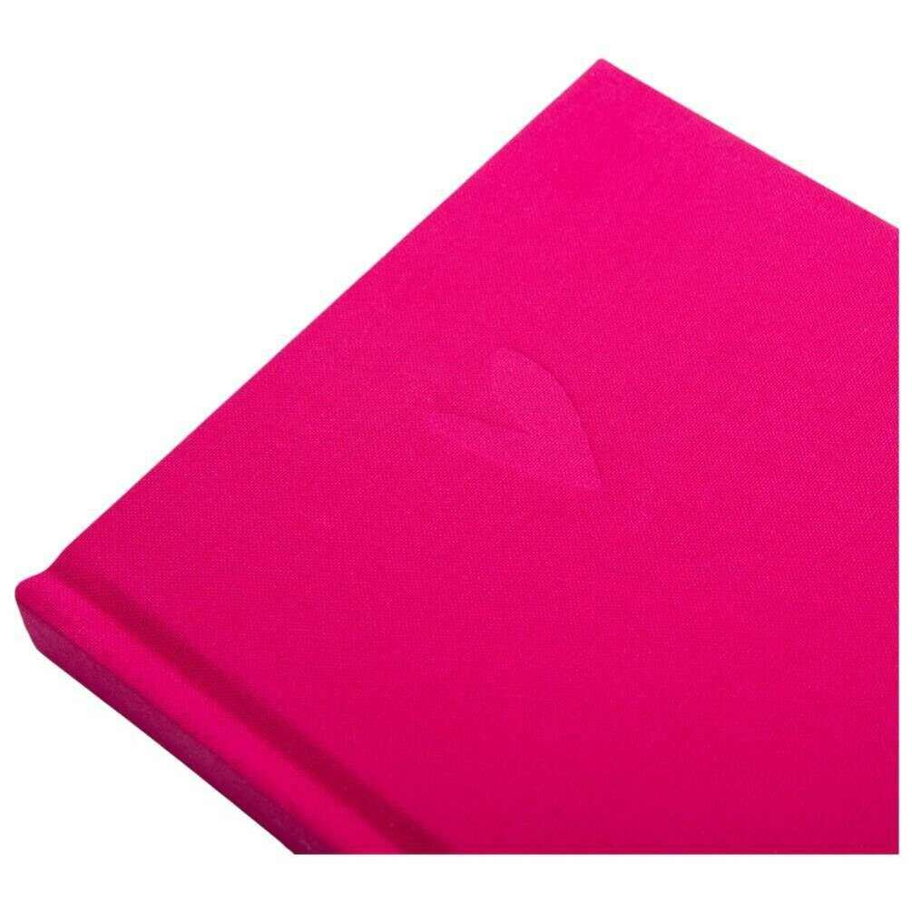 Caroline Gardner Heart A5 Hardback Notebook - Fuchsia Pink - Image 4