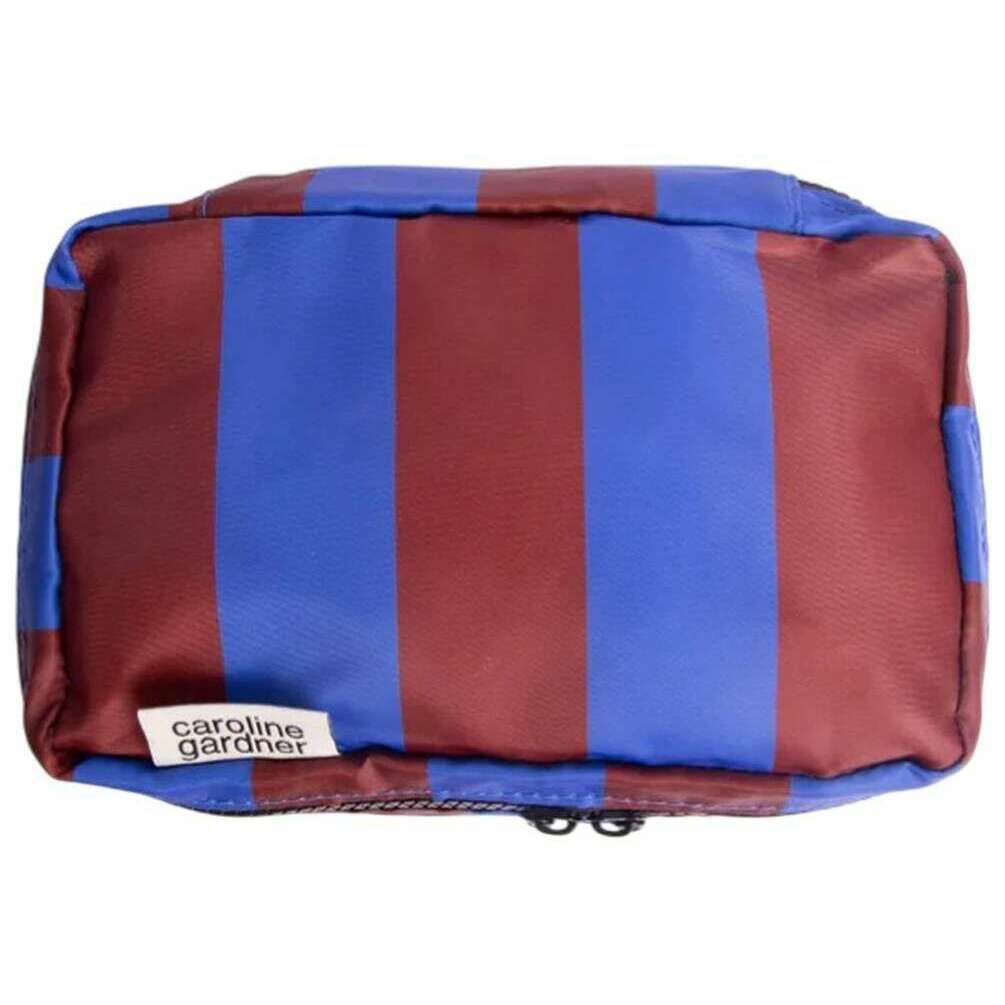 Caroline Gardner Mono Linked Hearts and Stripe Set of 3 Small Packing Cubes - Black/Blue/Pink - Image 4